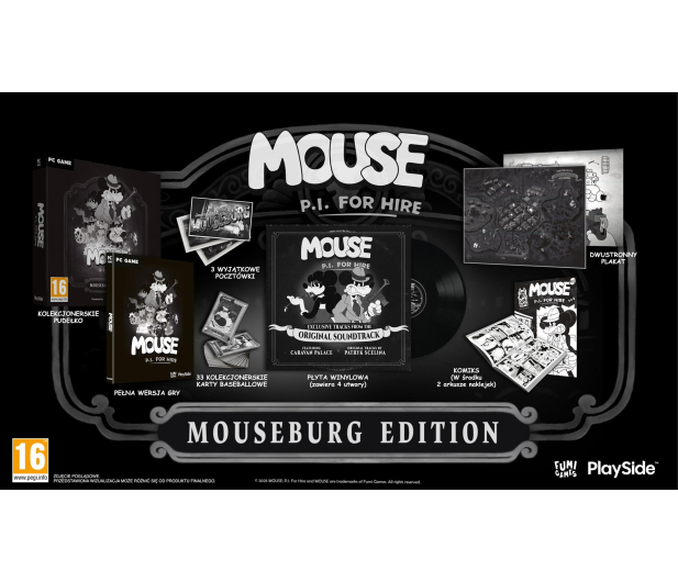 PC Mouse P.I. for Hire - Mouseburg Edition - 1526349 - zdjęcie 2